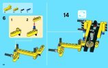 Notice / Instructions de Montage - LEGO - Technic - 42004 - Le tractopelle: Page 14