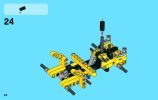 Notice / Instructions de Montage - LEGO - Technic - 42004 - Le tractopelle: Page 24