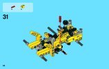 Notice / Instructions de Montage - LEGO - Technic - 42004 - Le tractopelle: Page 32