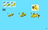 Notice / Instructions de Montage - LEGO - Technic - 42004 - Le tractopelle: Page 35