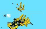 Notice / Instructions de Montage - LEGO - Technic - 42004 - Le tractopelle: Page 34