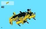 Notice / Instructions de Montage - LEGO - Technic - 42004 - Le tractopelle: Page 48