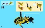 Notice / Instructions de Montage - LEGO - Technic - 42004 - Le tractopelle: Page 22