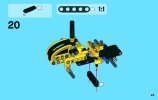 Notice / Instructions de Montage - LEGO - Technic - 42004 - Le tractopelle: Page 23