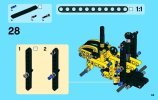 Notice / Instructions de Montage - LEGO - Technic - 42004 - Le tractopelle: Page 33