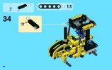 Notice / Instructions de Montage - LEGO - Technic - 42004 - Le tractopelle: Page 40