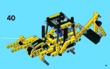 Notice / Instructions de Montage - LEGO - Technic - 42004 - Le tractopelle: Page 61