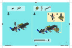 Notice / Instructions de Montage - LEGO - Technic - 42004 - Le tractopelle: Page 3