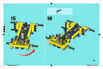 Notice / Instructions de Montage - LEGO - Technic - 42004 - Le tractopelle: Page 15