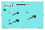 Notice / Instructions de Montage - LEGO - Technic - 42004 - Le tractopelle: Page 26