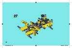 Notice / Instructions de Montage - LEGO - Technic - 42004 - Le tractopelle: Page 28