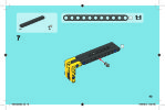 Notice / Instructions de Montage - LEGO - Technic - 42004 - Le tractopelle: Page 43