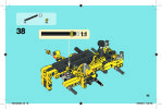 Notice / Instructions de Montage - LEGO - Technic - 42004 - Le tractopelle: Page 45