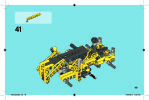 Notice / Instructions de Montage - LEGO - Technic - 42004 - Le tractopelle: Page 49