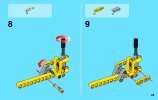 Notice / Instructions de Montage - LEGO - Technic - 42004 - Le tractopelle: Page 45