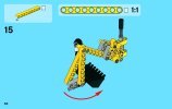 Notice / Instructions de Montage - LEGO - Technic - 42004 - Le tractopelle: Page 50