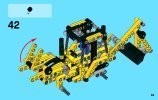 Notice / Instructions de Montage - LEGO - Technic - 42004 - Le tractopelle: Page 65