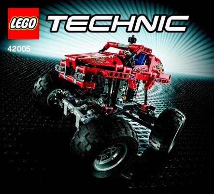 Notice / Instructions de Montage - LEGO - Technic - 42005 - Monster Truck: Page 1