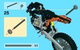 Notice / Instructions de Montage - LEGO - Technic - 42007 - La moto cross: Page 37