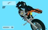 Notice / Instructions de Montage - LEGO - Technic - 42007 - La moto cross: Page 39