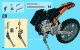 Notice / Instructions de Montage - LEGO - Technic - 42007 - La moto cross: Page 40