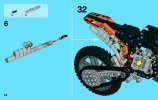 Notice / Instructions de Montage - LEGO - Technic - 42007 - La moto cross: Page 46