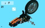 Notice / Instructions de Montage - LEGO - Technic - 42007 - La moto cross: Page 26