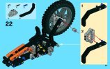 Notice / Instructions de Montage - LEGO - Technic - 42007 - La moto cross: Page 27