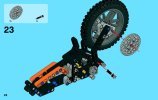 Notice / Instructions de Montage - LEGO - Technic - 42007 - La moto cross: Page 28