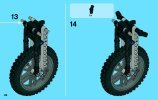 Notice / Instructions de Montage - LEGO - Technic - 42007 - La moto cross: Page 48