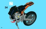 Notice / Instructions de Montage - LEGO - Technic - 42007 - La moto cross: Page 52