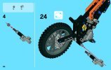 Notice / Instructions de Montage - LEGO - Technic - 42007 - La moto cross: Page 30