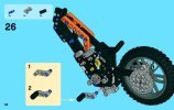 Notice / Instructions de Montage - LEGO - Technic - 42007 - La moto cross: Page 32