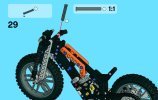 Notice / Instructions de Montage - LEGO - Technic - 42007 - La moto cross: Page 49