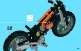 Notice / Instructions de Montage - LEGO - Technic - 42007 - La moto cross: Page 53