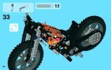 Notice / Instructions de Montage - LEGO - Technic - 42007 - La moto cross: Page 54