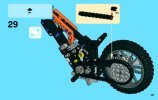 Notice / Instructions de Montage - LEGO - Technic - 42007 - La moto cross: Page 37