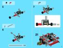 Notice / Instructions de Montage - LEGO - Technic - 42008 - Le camion de service: Page 17