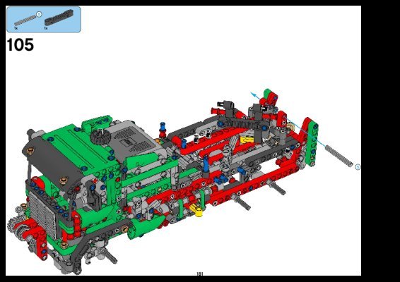 Notice / Instructions de Montage - LEGO - Technic - 42008 - Le camion de service: Page 1