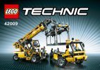 Notice / Instructions de Montage - LEGO - Technic - 42009 - Grue mobile MK II: Page 1