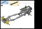 Notice / Instructions de Montage - LEGO - Technic - 42009 - Grue mobile MK II: Page 36