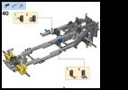 Notice / Instructions de Montage - LEGO - Technic - 42009 - Grue mobile MK II: Page 40