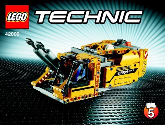 Notice / Instructions de Montage - LEGO - Technic - 42009 - Grue mobile MK II: Page 1