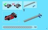 Notice / Instructions de Montage - LEGO - Technic - 42011 - La voiture de course: Page 3