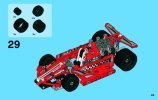 Notice / Instructions de Montage - LEGO - Technic - 42011 - La voiture de course: Page 43