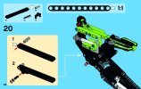 Notice / Instructions de Montage - LEGO - Technic - 42021 - La moto des neiges: Page 26