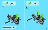 Notice / Instructions de Montage - LEGO - Technic - 42021 - La moto des neiges: Page 7