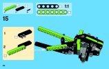 Notice / Instructions de Montage - LEGO - Technic - 42021 - La moto des neiges: Page 20