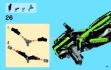 Notice / Instructions de Montage - LEGO - Technic - 42021 - La moto des neiges: Page 35