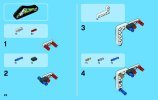 Notice / Instructions de Montage - LEGO - Technic - 42021 - La moto des neiges: Page 22